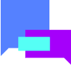 Abstraktes Symbol für Kommunikation